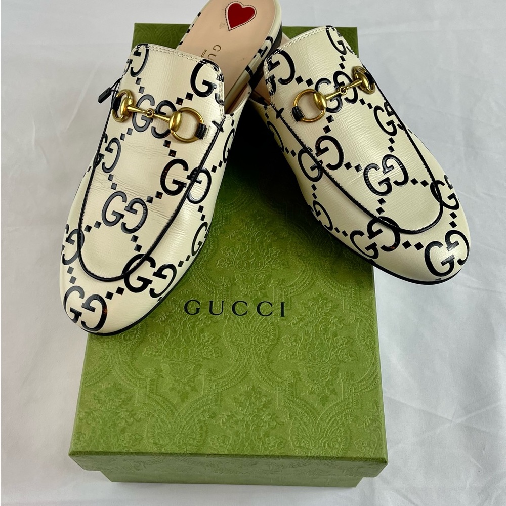 *New* Gucci Princeton Jumbo Mules - Box and Dustbag included